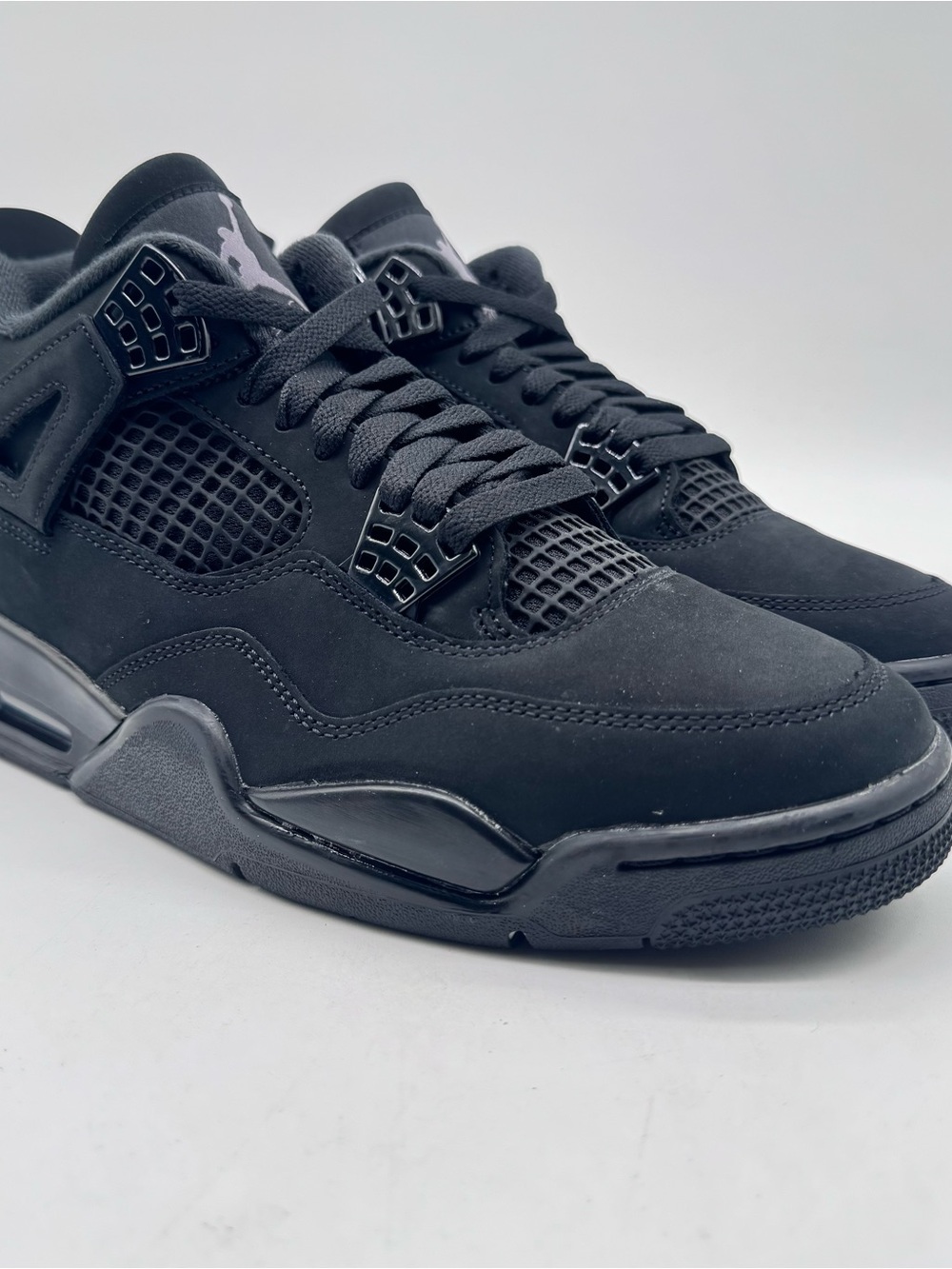 Air Jordan 4 Retro 2025 Black Cat FV5029-010 Men’s Size B Grade